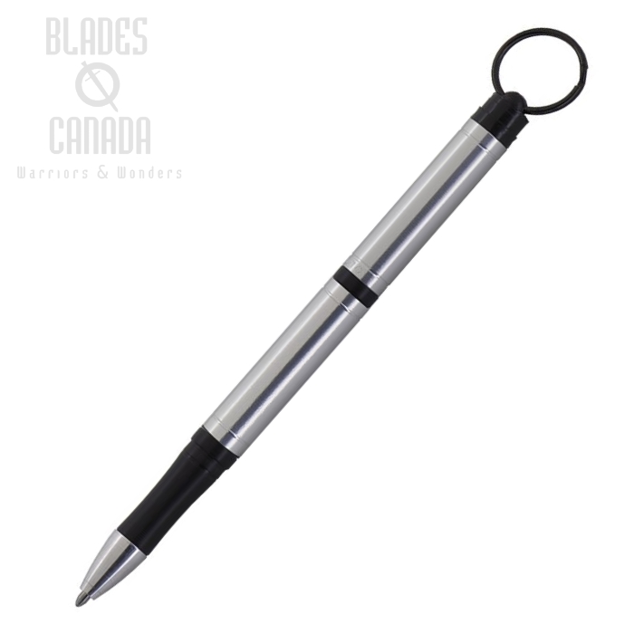 Fisher Space Pen Tough Touch Keychain Pen, Chrome with Stylus, FP50010
